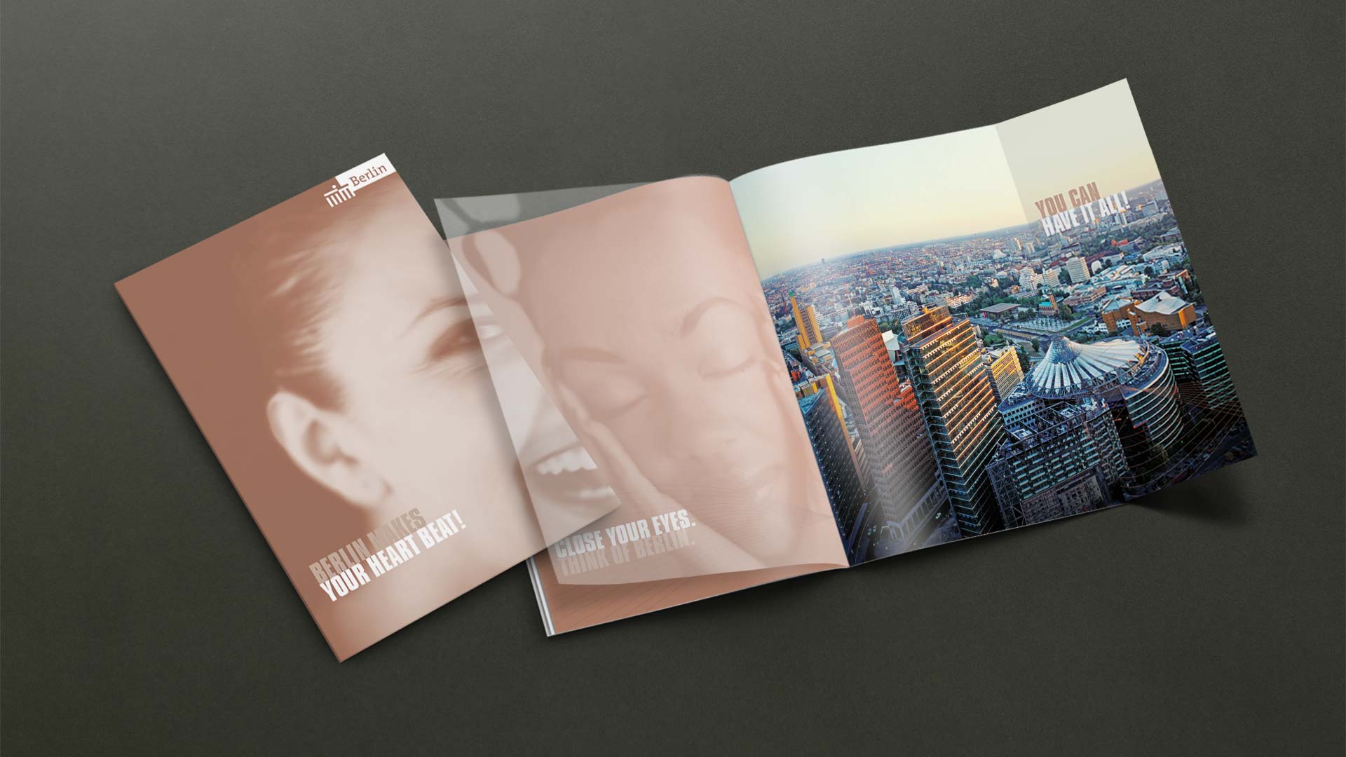 Imagebroschüre für die Berlin Tourismus Marketing GmbH