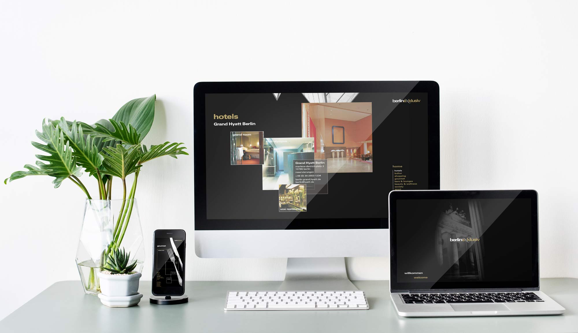 Grand Hyatt Berlin Eröffnung Website